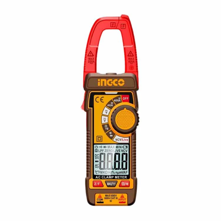 INGCO AC/DC Digital Clamp Meter